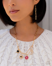 Load image into Gallery viewer, Trendy Trinket Gold Necklace
