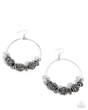 Load image into Gallery viewer, I Can Take a Compliment - Silver Paparazzi Earrings
