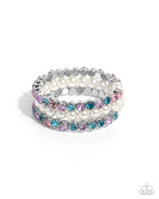 Load image into Gallery viewer, Grandiose Glitz Multicolored Bracelet
