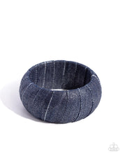 Load image into Gallery viewer, Denim Delight Blue Bracelet
