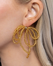 Load image into Gallery viewer, Sophisticated Sprinkle - Gold Paparazzi Earrings
