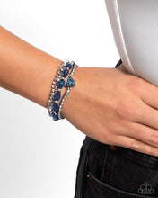 Load image into Gallery viewer, Druzy Decadence Blue Bracelet
