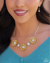 Load image into Gallery viewer, Vulnerable Vacation Yellow Necklace
