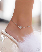 Load image into Gallery viewer, Rose Review Silver Anklet
