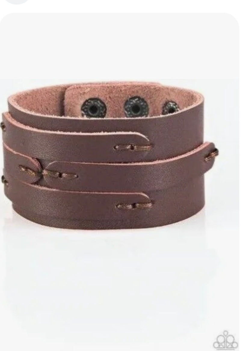 In Or Outlaw Brown Bracelet