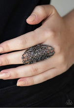 Load image into Gallery viewer, Mandala Magic - Black Ring
