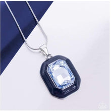 Load image into Gallery viewer, Emerald Energy- Blue Necklace
