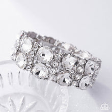 Load image into Gallery viewer, Paparazzi💕 Exact Elegance White Bracelet
