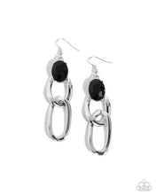 Load image into Gallery viewer, Lavish Loyalty Black Paparazzi Earrings
