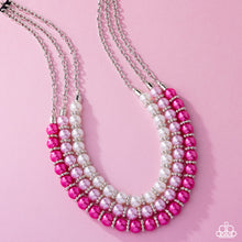 Load image into Gallery viewer, Promising Promenade Pink Necklace
