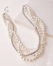 Load image into Gallery viewer, Pearl Pinnacle Pearl Paparazzi Necklace
