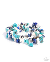 Load image into Gallery viewer, Santa Fe Surrender Paparazzi Blue Bracelet
