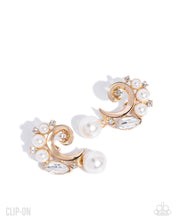 Load image into Gallery viewer, Polished Pact Gold Clip-On
