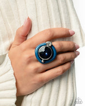 Load image into Gallery viewer, Colorful Caliber blue ring
