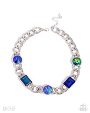 Load image into Gallery viewer, Groundbreaking Glitter - green - Paparazzi necklace
