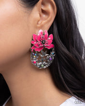 Load image into Gallery viewer, Hummingbird Homecoming Pink Post Earrings
