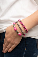 Load image into Gallery viewer, Take by SANDSTORM Pink Paparazzi Bracelet
