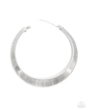 Load image into Gallery viewer, Fringe Formal Silver Necklace and  Bracelet Set
