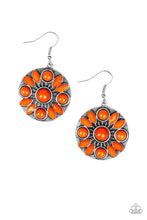 Load image into Gallery viewer, Petal Paradise Orange Earrings
