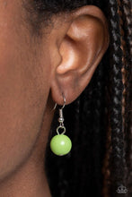 Load image into Gallery viewer, Paparazzi Necklace ~ No Laughing SPLATTER - Green
