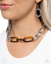 Load image into Gallery viewer, Uniquely Upmarket - Brown - Paparazzi necklace
