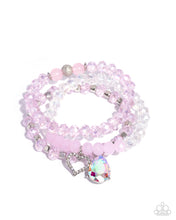 Load image into Gallery viewer, Lasting Layers Pink Paparazzi Bracelet
