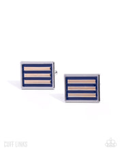 Load image into Gallery viewer, Striped Sensei Cuff Links

