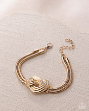 Load image into Gallery viewer, Woven Warrior Gold Bracelet
