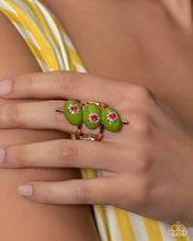 Load image into Gallery viewer, Mystical Martini Green Ring
