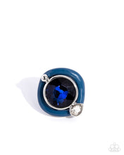 Load image into Gallery viewer, Colorful Caliber blue ring
