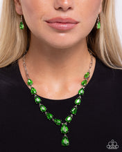 Load image into Gallery viewer, Gratifying Gems - green - Paparazzi necklace
