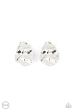 Load image into Gallery viewer, Paparazzi Earring ~ Raise the RUCHE - Silver
