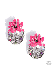 Load image into Gallery viewer, Hummingbird Homecoming Pink Post Earrings
