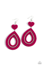 Load image into Gallery viewer, Now SEED Here - Pink - Paparazzi Earrings
