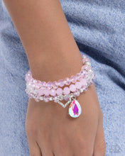 Load image into Gallery viewer, Lasting Layers Pink Paparazzi Bracelet
