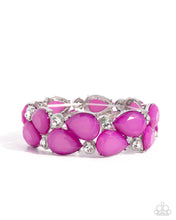 Load image into Gallery viewer, Paparazzi Accessories
Paparazzi Spirited Sashay - Purple Bracelet
