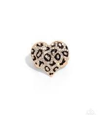 Cheetah Cameo Ring