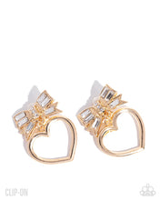 Load image into Gallery viewer, Matchmaking Model Gold Clip-on Earring
