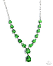 Load image into Gallery viewer, Gratifying Gems - green - Paparazzi necklace
