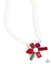 Load image into Gallery viewer, Prismatic Potential Red Paparazzi Necklace
