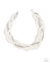 Load image into Gallery viewer, Pearl Pinnacle Pearl Paparazzi Necklace
