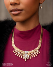 Load image into Gallery viewer, Over the Top Opulence Gold Necklace
