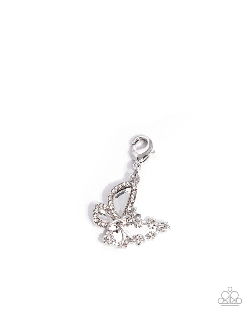 Fluttering Family White Paparazzi Charm