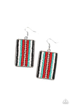 Load image into Gallery viewer, Paparazzi Beadwork Wonder Red Earrings

