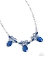 Load image into Gallery viewer, Elegant Emphasis Blue Necklace
