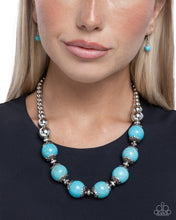 Load image into Gallery viewer, Paparazzi Necklace ~ Earthy Filter - Blue
