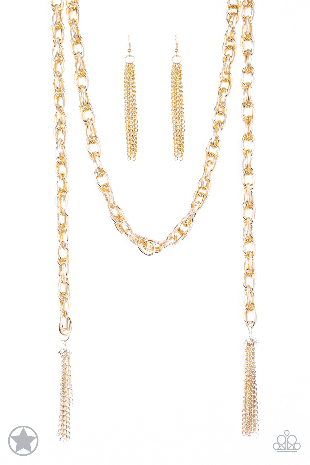 SCARFed for Attention - Gold - Paparazzi