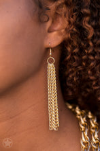 Load image into Gallery viewer, SCARFed for Attention - Gold - Paparazzi
