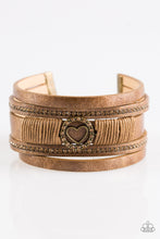 Load image into Gallery viewer, It Takes Heart - Brass  Paparazzi Bracelet
