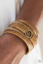 Load image into Gallery viewer, It Takes Heart - Brass  Paparazzi Bracelet
